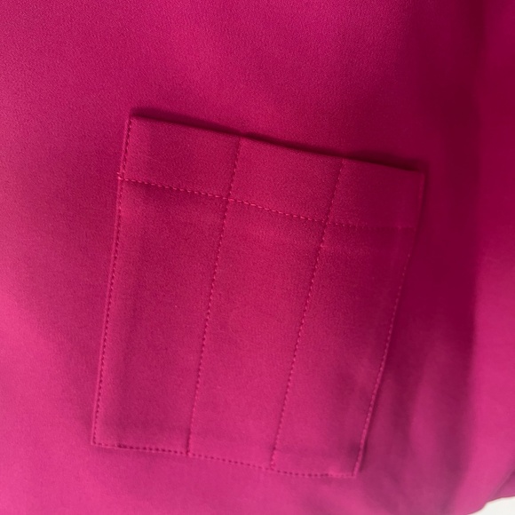 ARGENT Crossover Blazer Size 4 in Performance Cotton Magenta - Picture 7 of 7